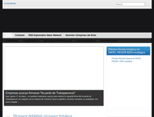 Tablet Screenshot of diplomaticsnews.com